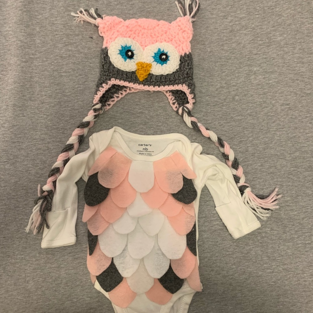 Adorable newborn owl costume!!!